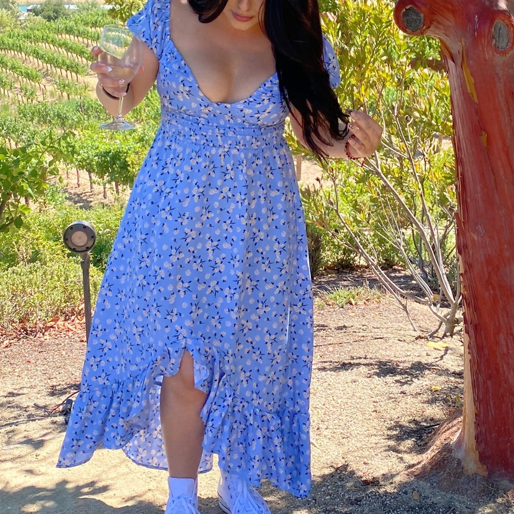 Floral dress size small